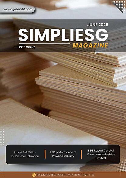 SimpliESG Magazine June 2025 – Sustainability challenges in India’s plywood industry